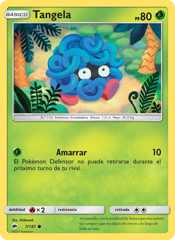 Tangela Sombras Ardientes 7/147