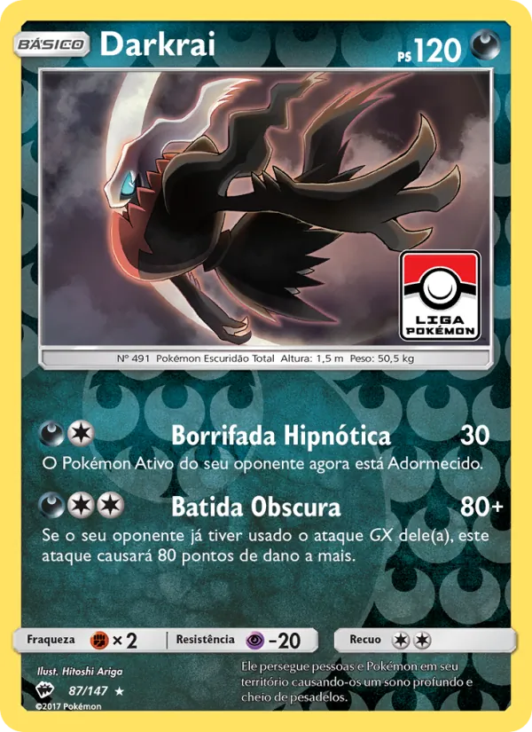 Darkrai Sombras Ardentes 87/147