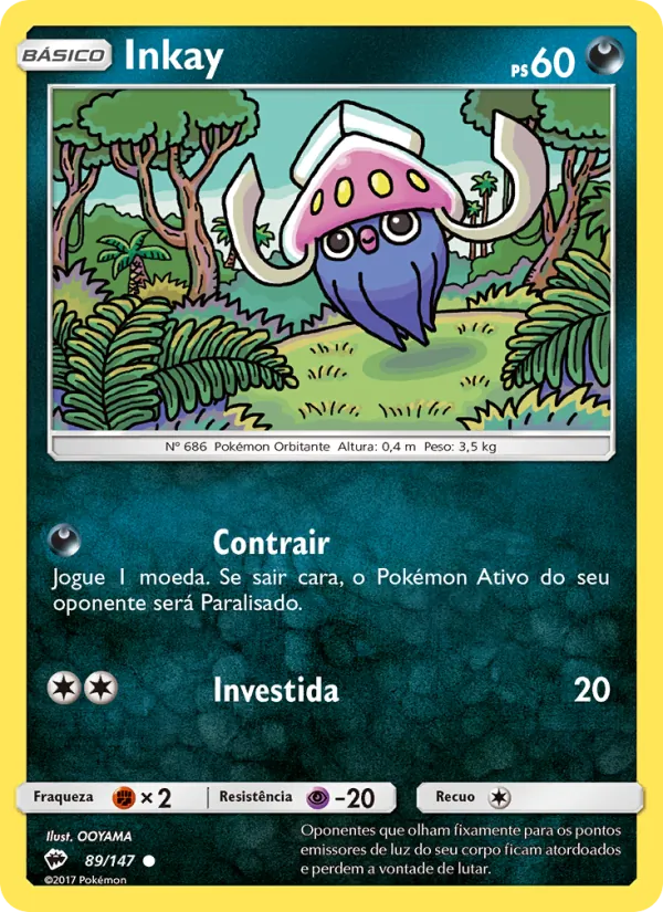 Inkay Sombras Ardentes 89/147