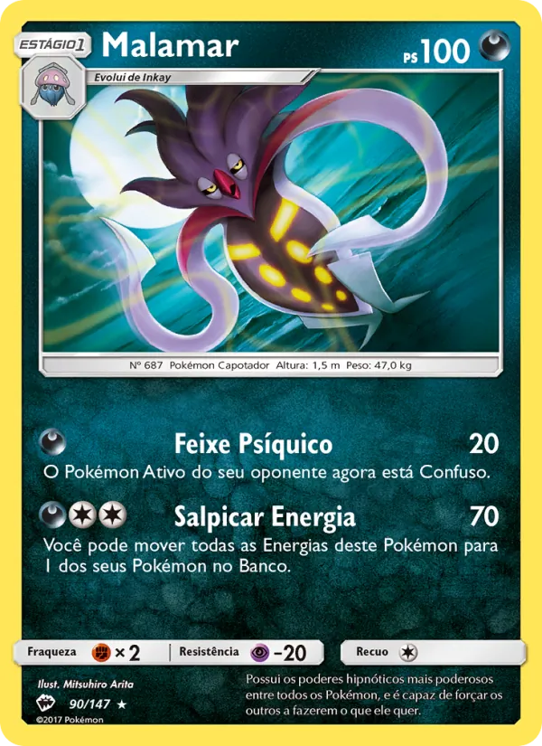Malamar Sombras Ardentes 90/147