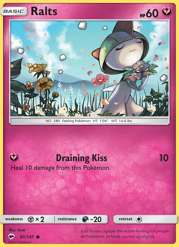 Ralts Burning Shadows 91/147