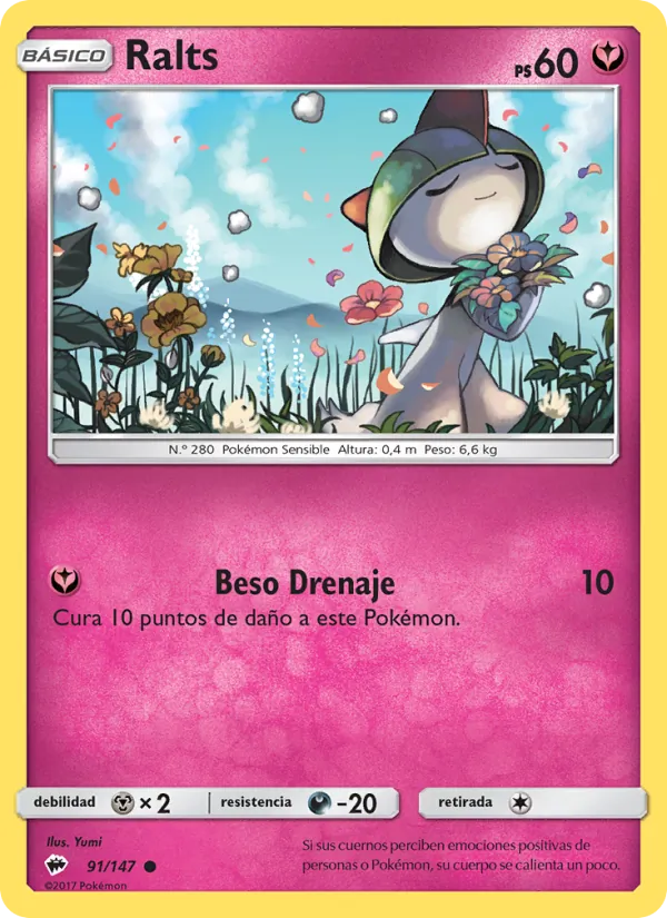 Ralts Sombras Ardientes 91/147