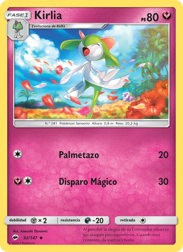 Kirlia Sombras Ardientes 92/147