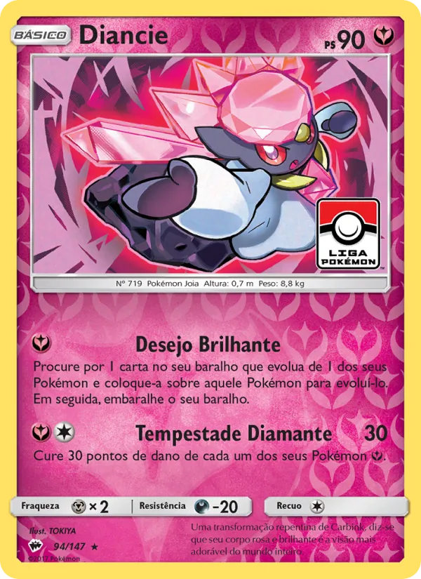Diancie Sombras Ardentes 94/147