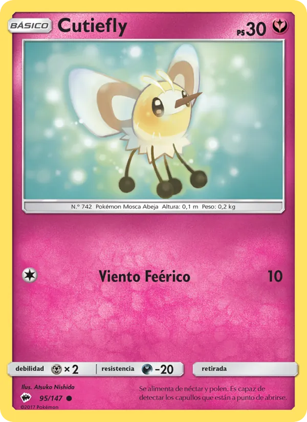 Cutiefly Sombras Ardientes 95/147