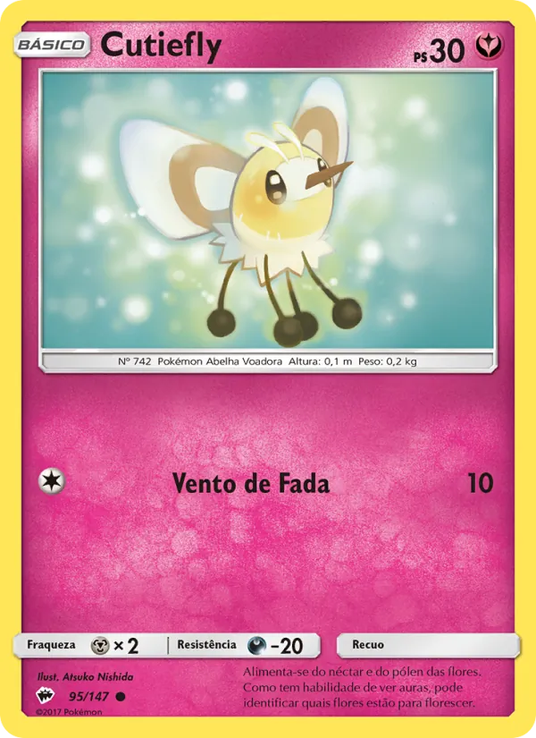 Cutiefly Sombras Ardentes 95/147
