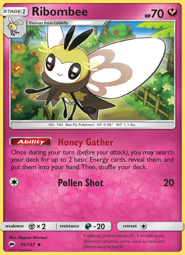 Ribombee Burning Shadows 96/147