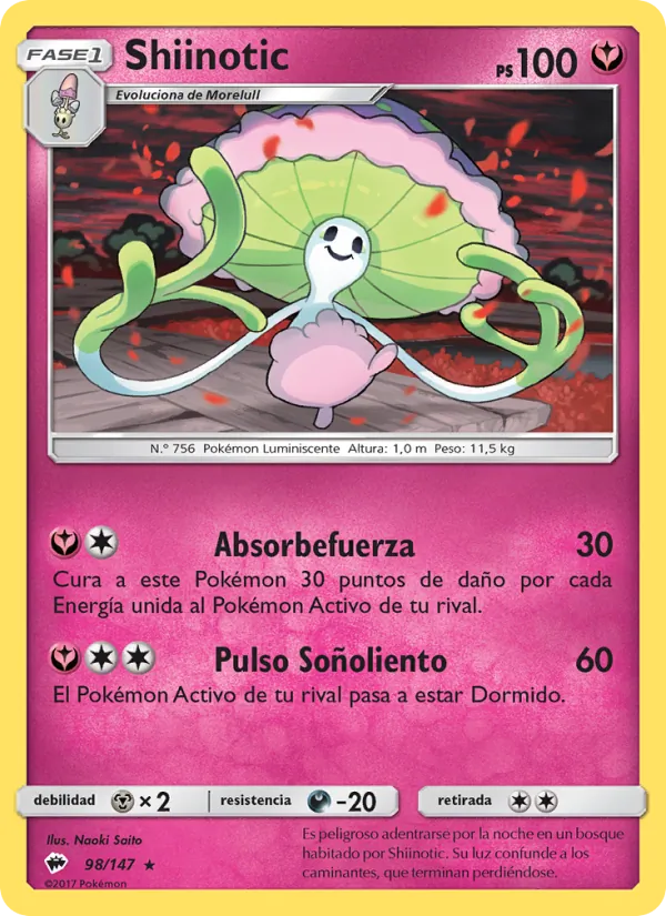 Shiinotic Sombras Ardientes 98/147