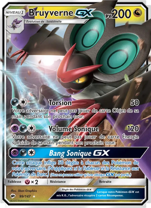 Bruyverne GX Ombres Ardentes 99/147