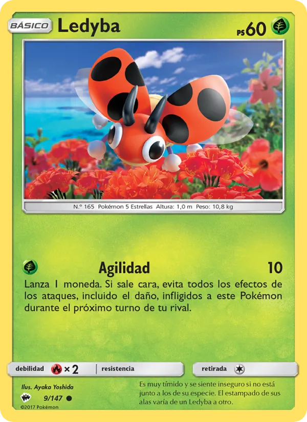 Ledyba Sombras Ardientes 9/147