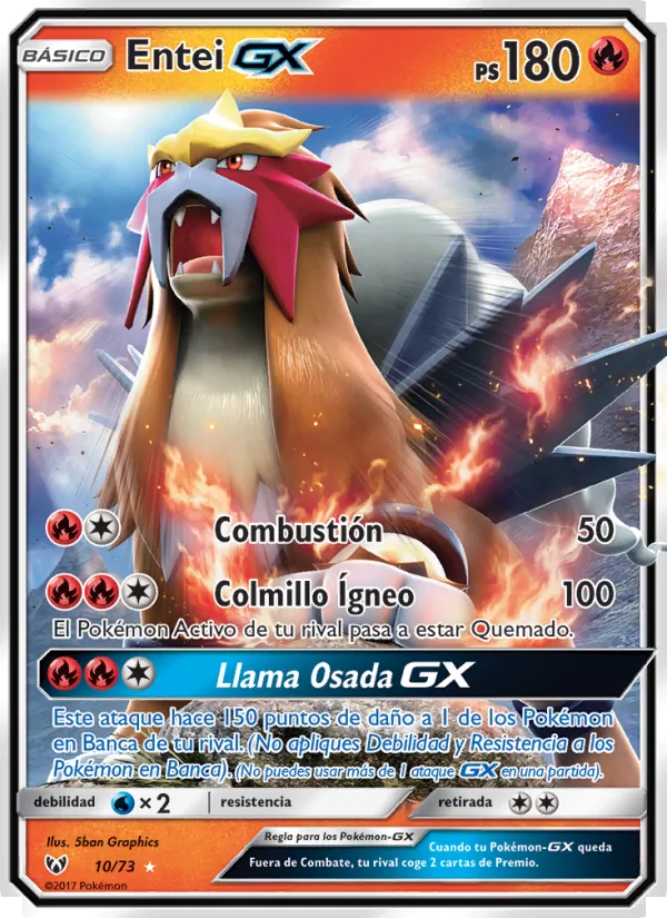 Entei GX Leyendas Luminosas 10/73