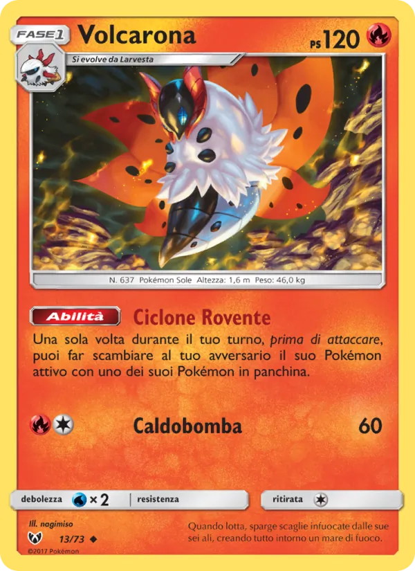 Volcarona Leggende Iridescenti 13/73