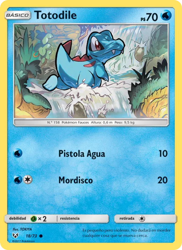 Totodile Leyendas Luminosas 18/73