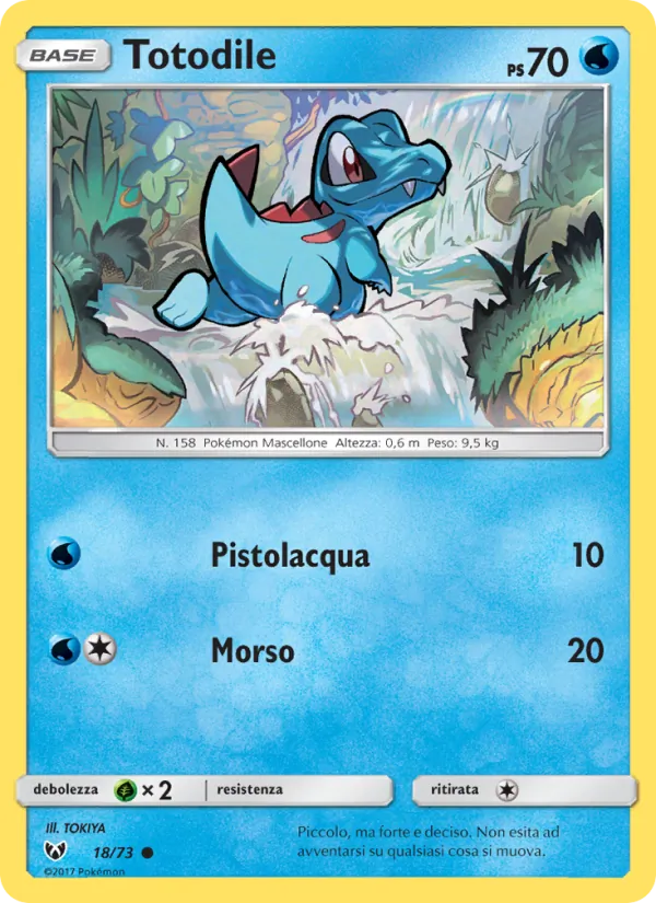 Totodile Leggende Iridescenti 18/73