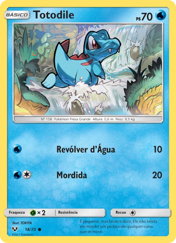 Totodile Lendas Luminescentes 18/73