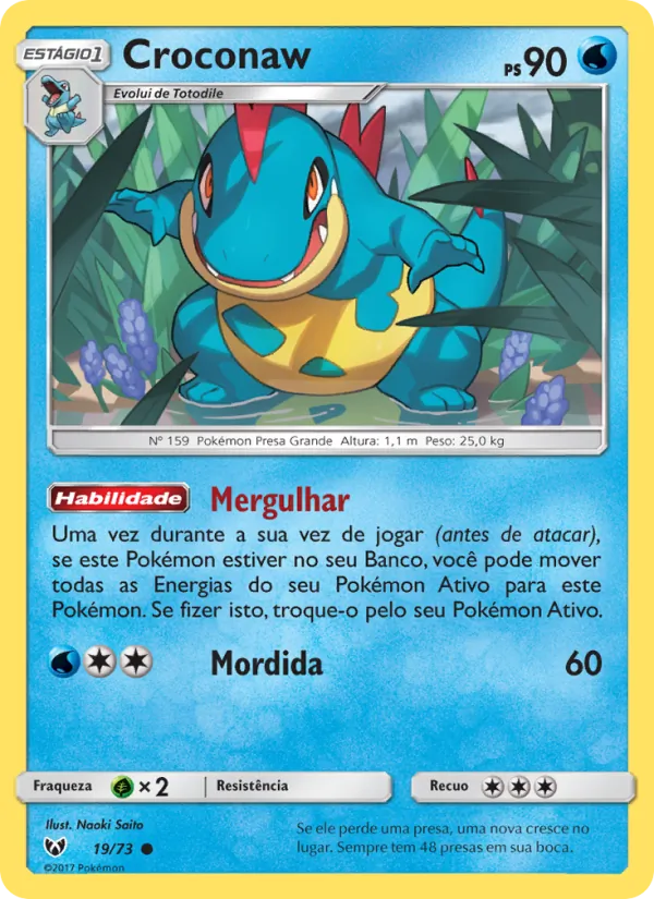 Croconaw Lendas Luminescentes 19/73
