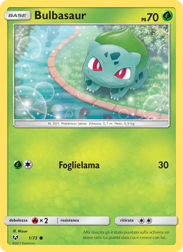 Bulbasaur Leggende Iridescenti 1/73