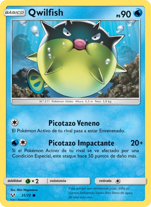 Qwilfish Leyendas Luminosas 21/73