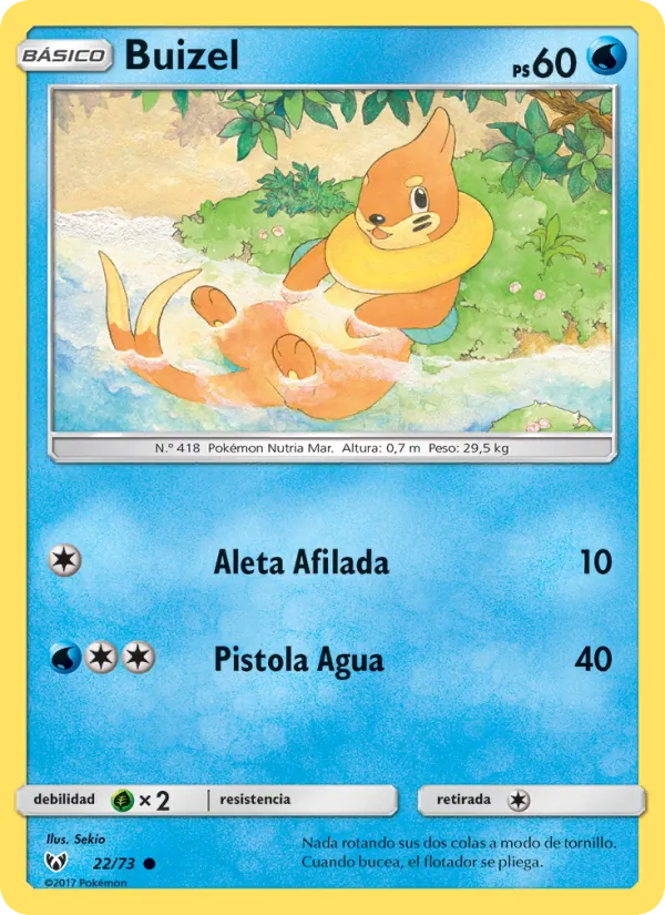 Buizel Leyendas Luminosas 22/73