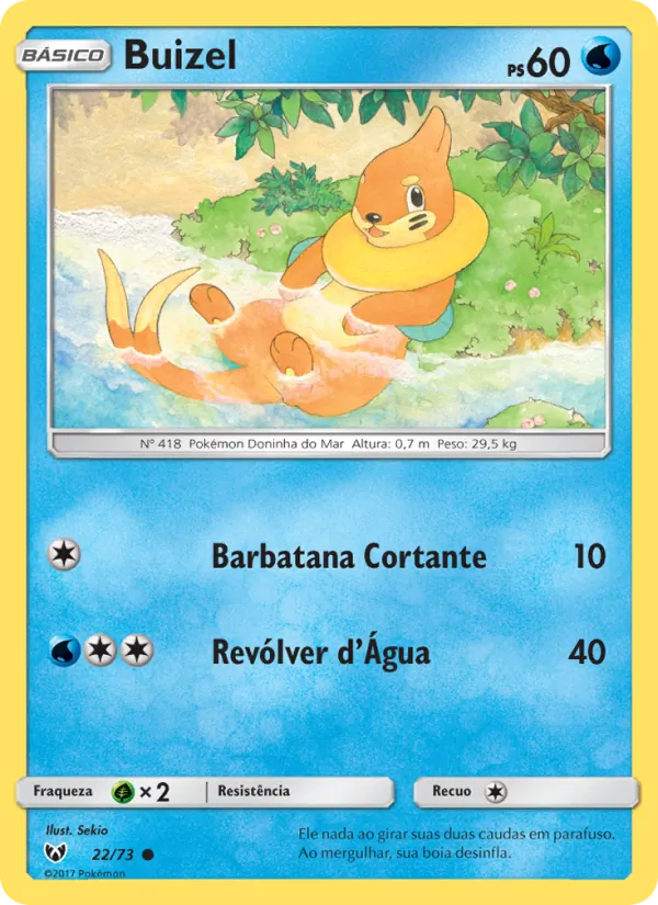 Buizel Lendas Luminescentes 22/73
