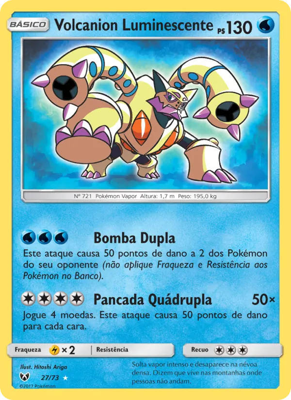 Volcanion Luminescente Lendas Luminescentes 27/73