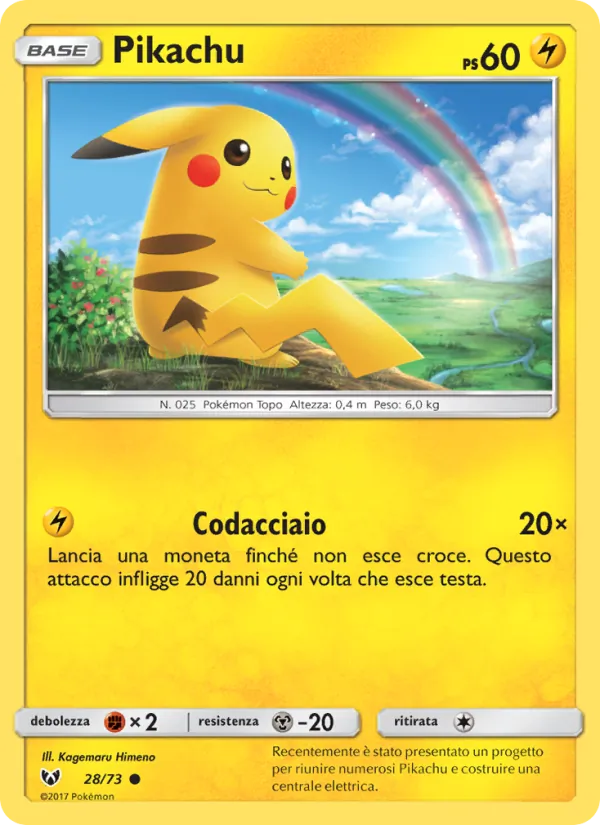 Pikachu Leggende Iridescenti 28/73