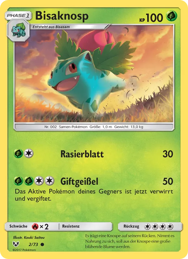 Bisaknosp Schimmernde Legenden 2/73