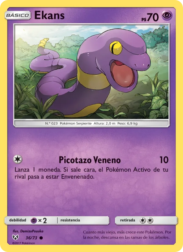 Ekans Leyendas Luminosas 36/73