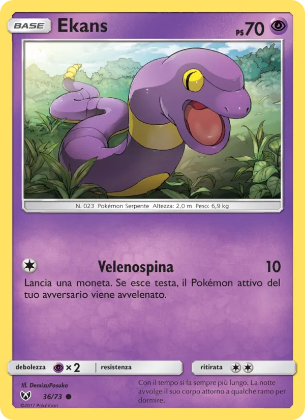 Ekans Leggende Iridescenti 36/73