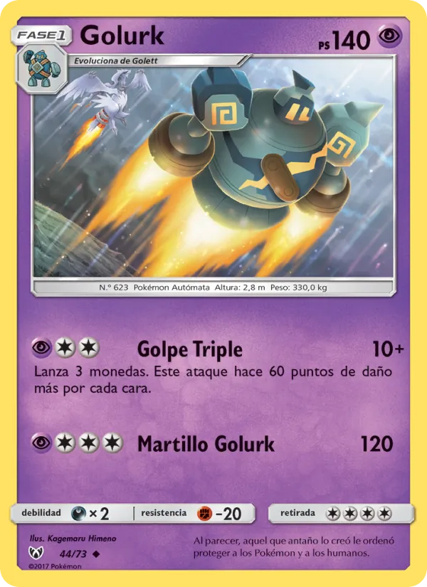 Golurk Leyendas Luminosas 44/73