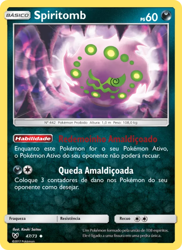 Spiritomb Lendas Luminescentes 47/73