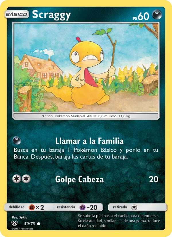 Scraggy Leyendas Luminosas 50/73