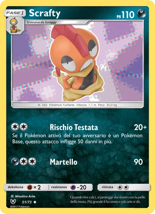 Scrafty Leggende Iridescenti 51/73