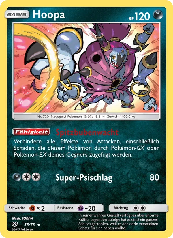 Hoopa Shining Legends 55/73