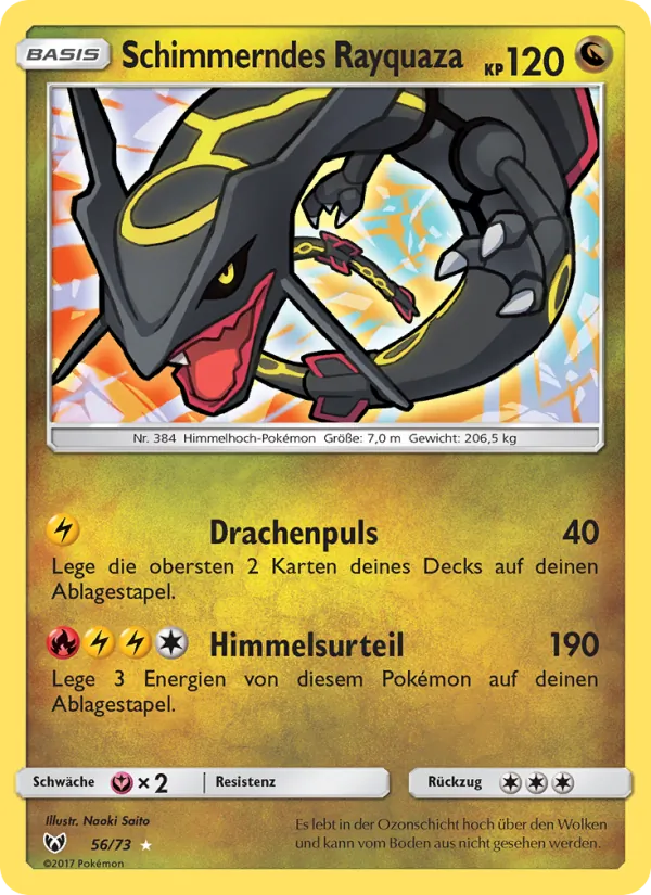 Schimmerndes Rayquaza Schimmernde Legenden 56/73