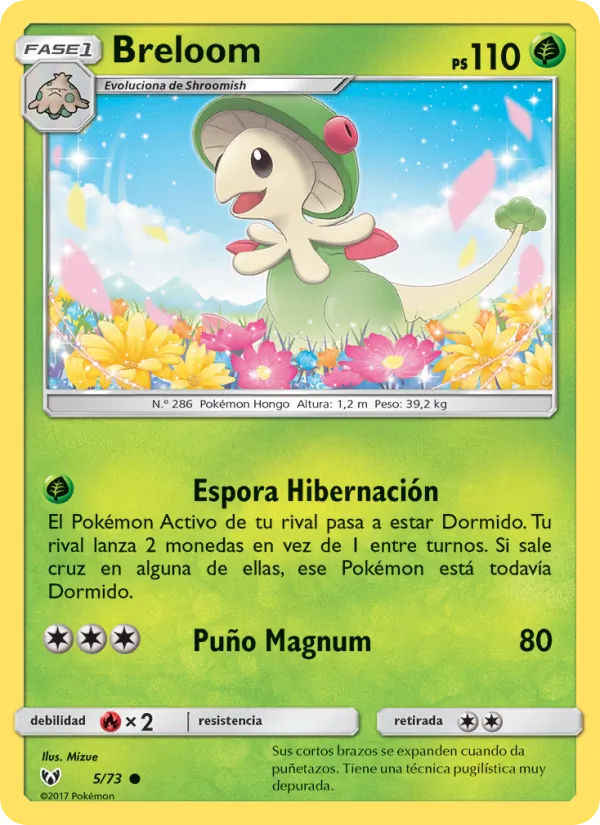 Breloom Leyendas Luminosas 5/73