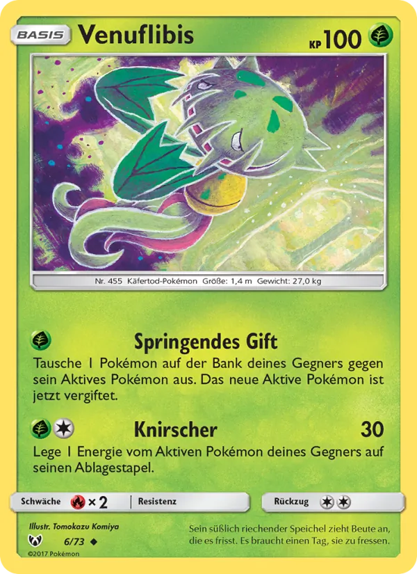 Carnivine Shining Legends 6/73