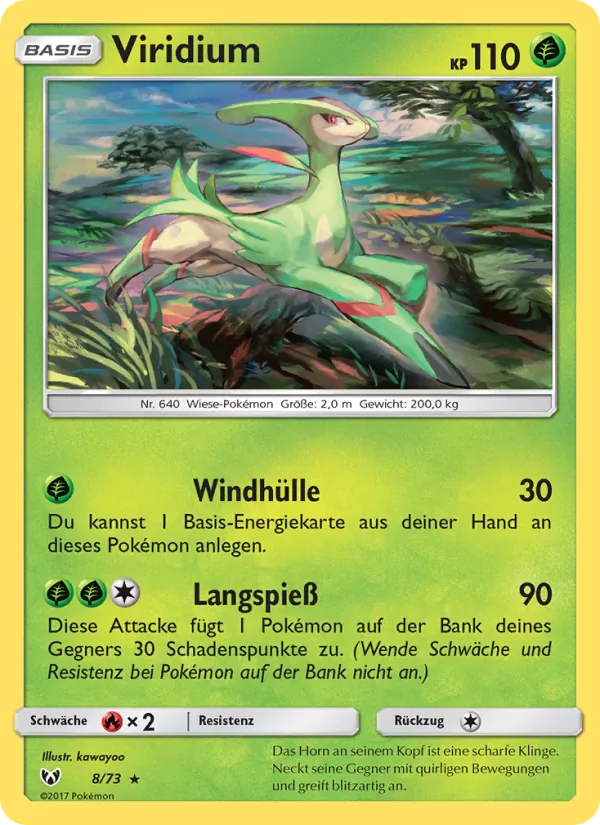 Viridium Schimmernde Legenden 8/73