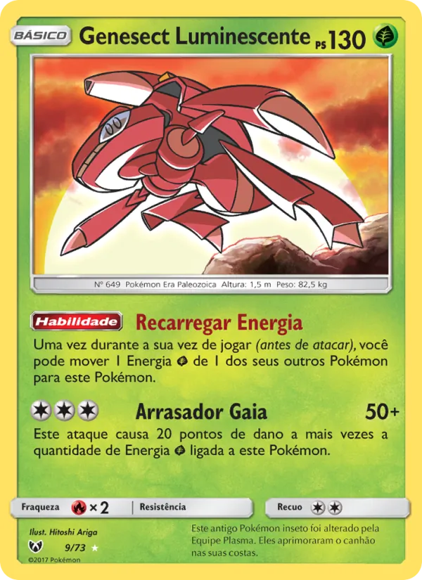Genesect Luminescente Lendas Luminescentes 9/73