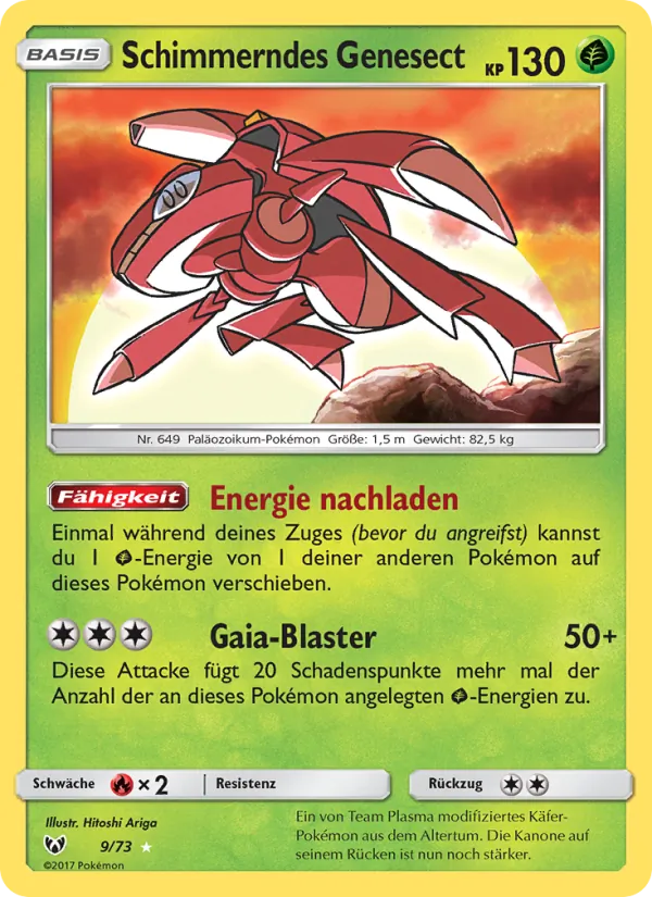 Schimmerndes Genesect Schimmernde Legenden 9/73