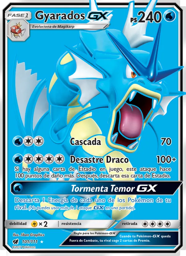 Gyarados GX Invasión Carmesí 101/111