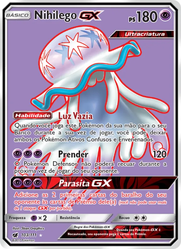 Nihilego GX Invasão Carmim 103/111