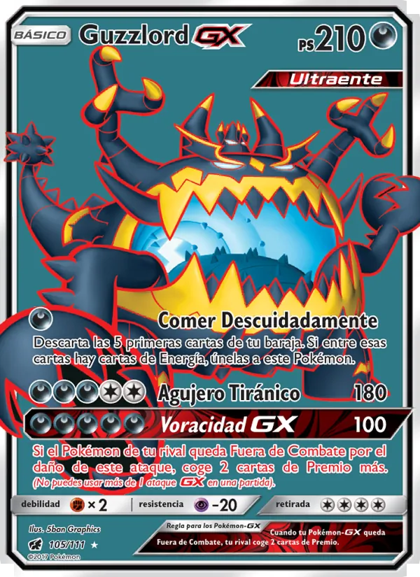 Guzzlord GX Invasión Carmesí 105/111