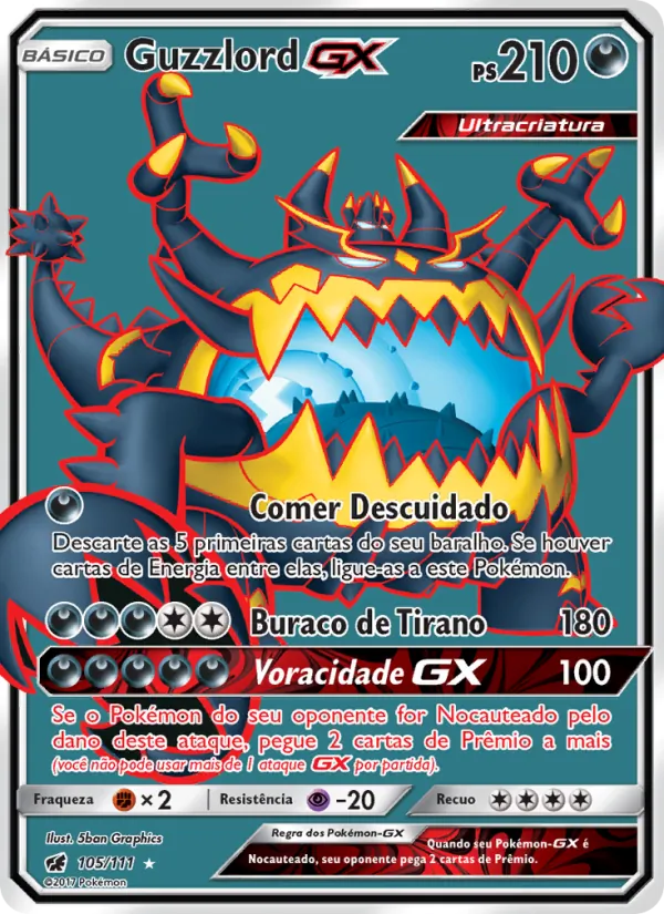 Guzzlord GX Invasão Carmim 105/111