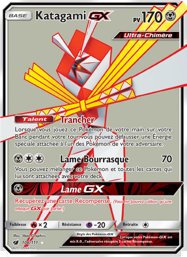 Katagami GX Invasion Carmin 106/111