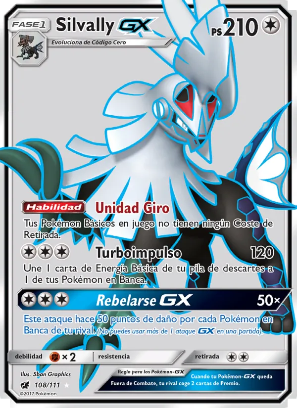 Silvally GX Invasión Carmesí 108/111