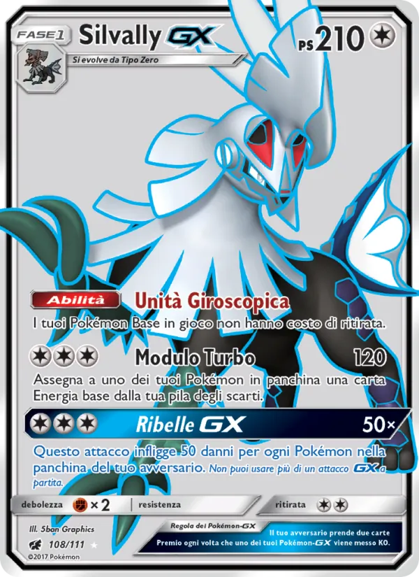 Silvally GX Invasione Scarlatta 108/111