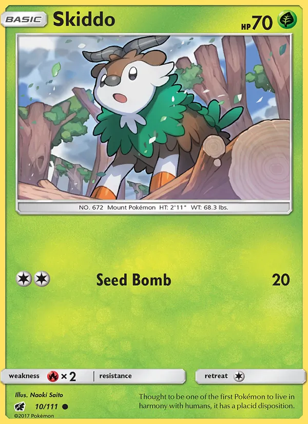 Skiddo Crimson Invasion 10/111
