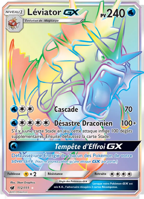 Léviator GX Invasion Carmin 112/111