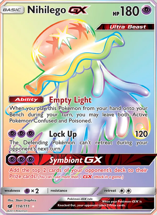Nihilego GX Crimson Invasion 114/111